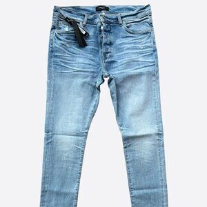 Amiri Indigo Stack Jeans